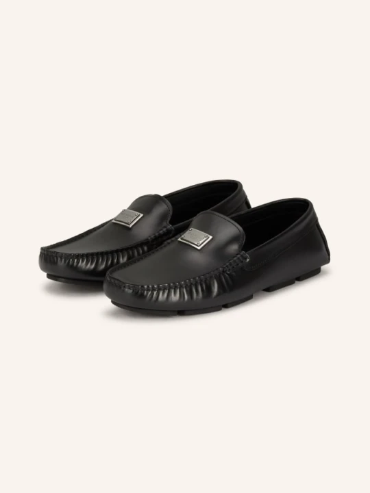 Zdjęcie produktu Dolce & Gabbana Mokasyny schwarz CZARNY