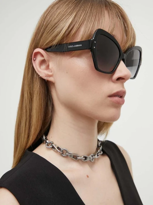 Zdjęcie produktu Dolce & Gabbana okulary przeciwsłoneczne czarny