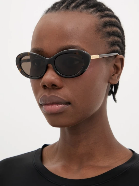 Zdjęcie produktu Dolce & Gabbana okulary przeciwsłoneczne brązowy