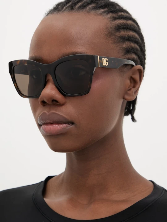 Zdjęcie produktu Dolce & Gabbana okulary przeciwsłoneczne damskie brązowy