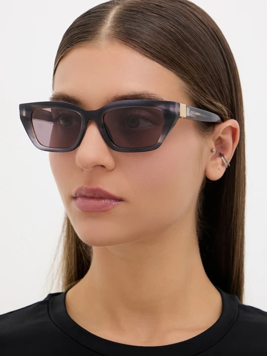 Zdjęcie produktu Dolce & Gabbana okulary przeciwsłoneczne damskie fioletowy
