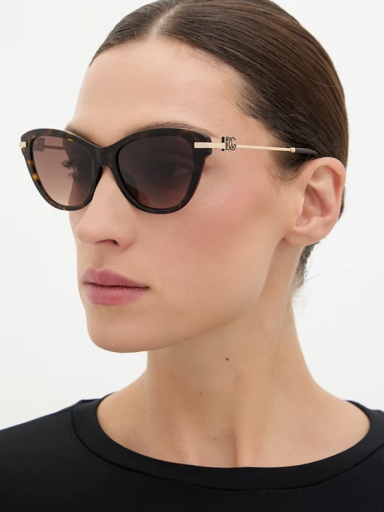 Zdjęcie produktu Dolce & Gabbana okulary przeciwsłoneczne damskie brązowy