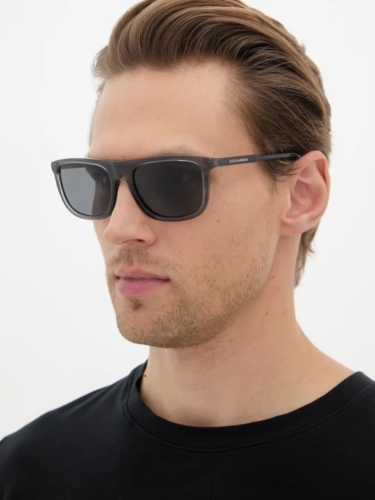 Zdjęcie produktu Dolce & Gabbana okulary przeciwsłoneczne męskie szary
