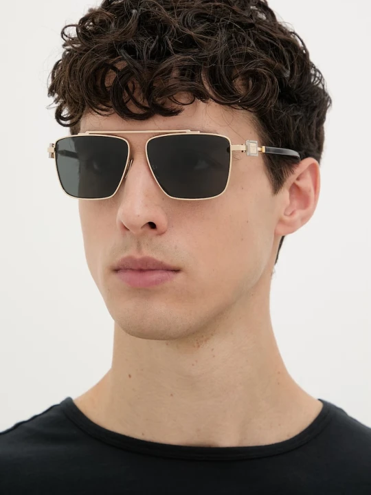 Zdjęcie produktu Dolce & Gabbana okulary przeciwsłoneczne męskie złoty
