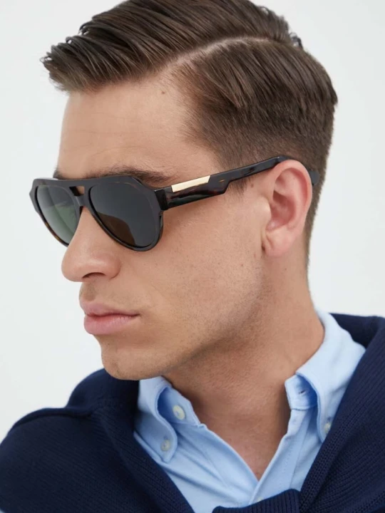 Zdjęcie produktu Dolce & Gabbana okulary przeciwsłoneczne brązowy