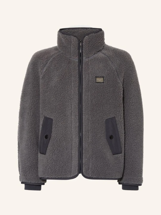 Zdjęcie produktu Dolce & Gabbana Overjacket Z Pluszu grau SZARY