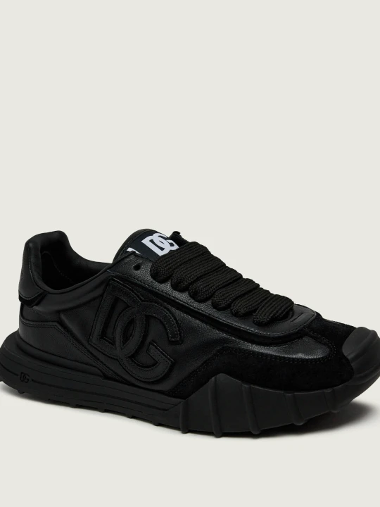 Zdjęcie produktu Dolce & Gabbana Skórzane sneakersy czarny