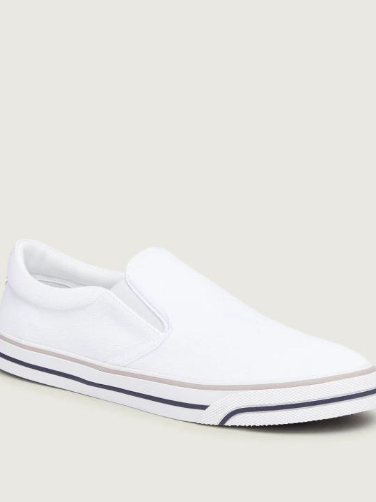 Zdjęcie produktu Dolce & Gabbana Slip on | z dodatkiem skóry biały