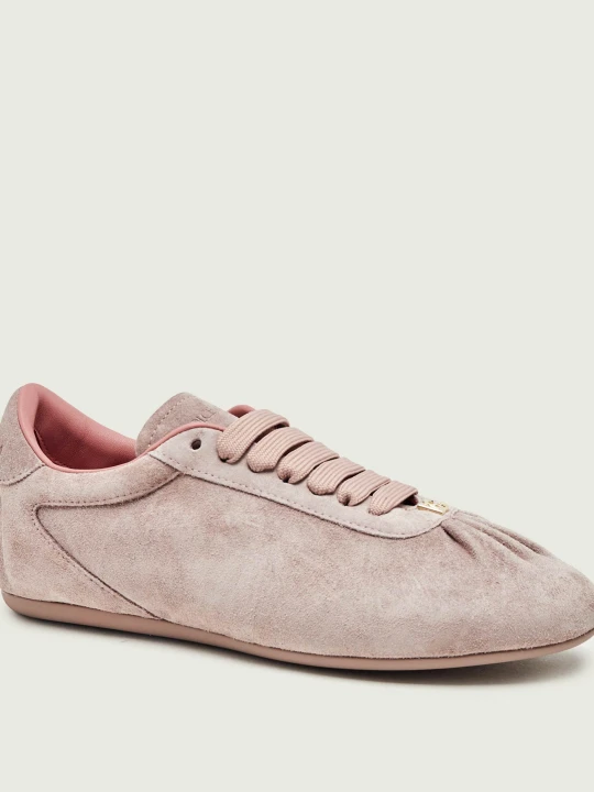 Zdjęcie produktu Dolce & Gabbana Sneakersy Bassa | zamsz pudrowy róż