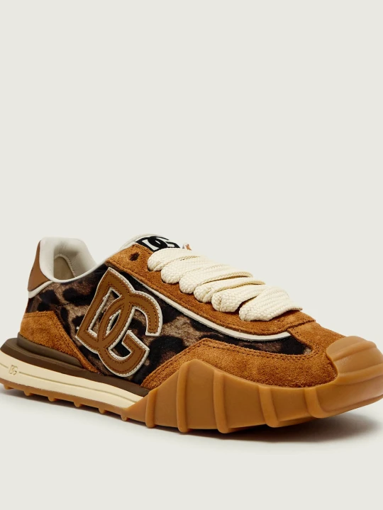 Zdjęcie produktu Dolce & Gabbana Sneakersy DG Athletic | zamsz beżowy