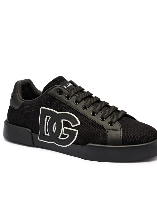 Zdjęcie produktu Dolce & Gabbana Sneakersy | z dodatkiem skóry czarny