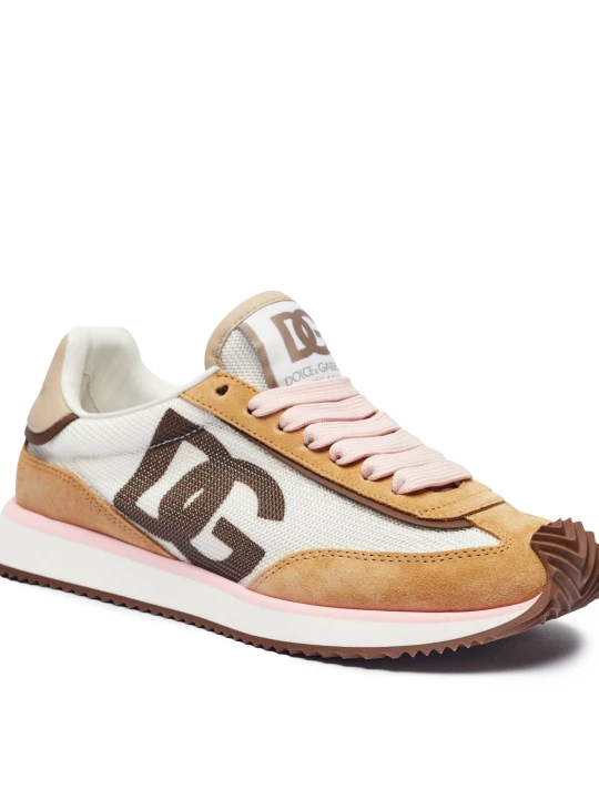 Zdjęcie produktu Dolce & Gabbana Sneakersy | z dodatkiem skóry brązowy