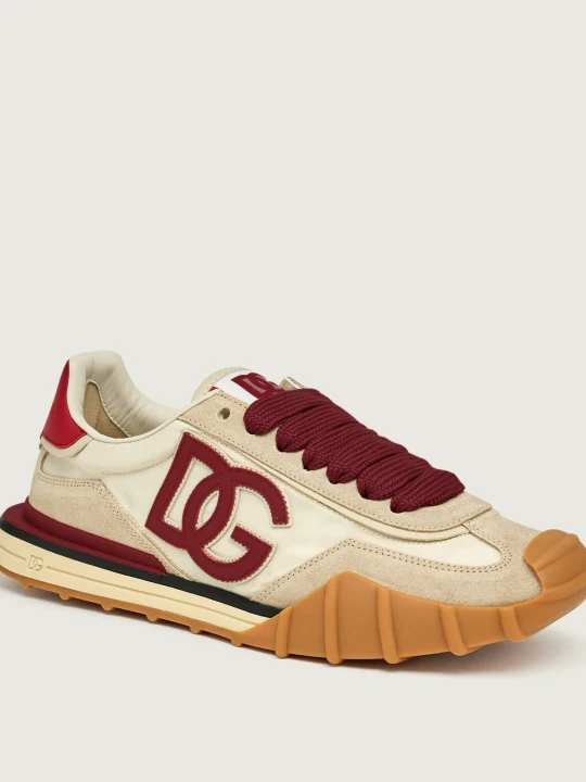 Zdjęcie produktu Dolce & Gabbana Sneakersy | zamsz beżowy