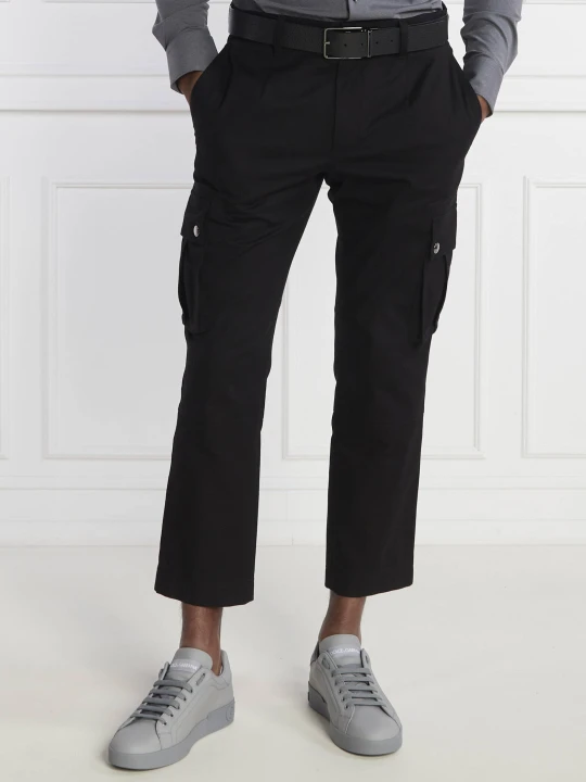 Zdjęcie produktu Dolce & Gabbana Spodnie cargo | Regular Fit czarny