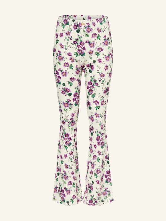 Zdjęcie produktu Dolce & Gabbana Spodnie Dżersejowe lila purpurowy
