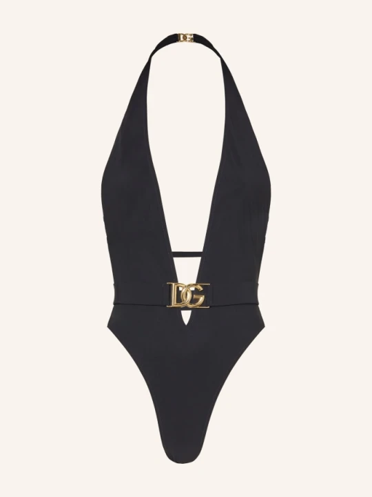 Zdjęcie produktu Dolce & Gabbana Strój Kąpielowy Wiązany Na Szyi Essentials schwarz CZARNY
