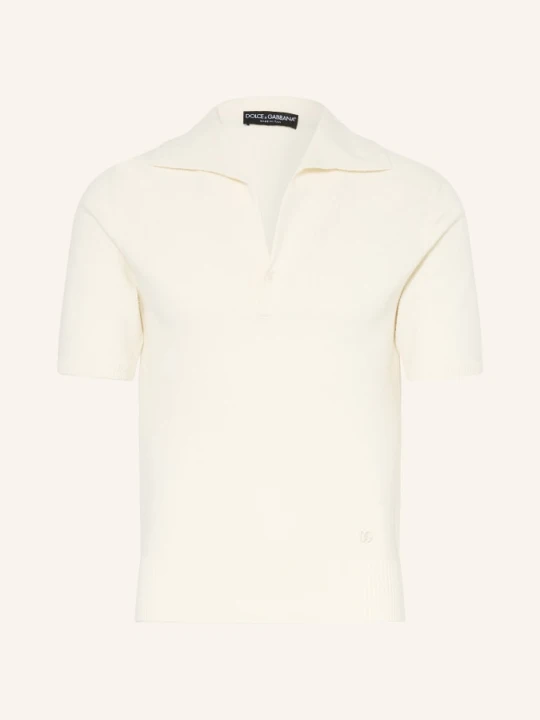 Zdjęcie produktu Dolce & Gabbana Sweter Polo beige ECRU