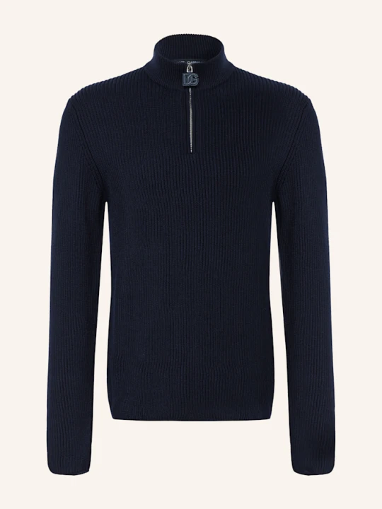 Zdjęcie produktu Dolce & Gabbana Sweter Typu Troyer blau GRANATOWY