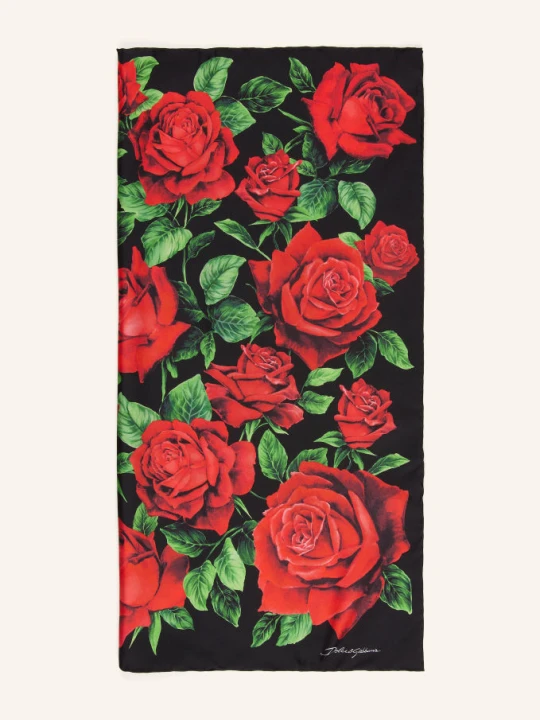 Zdjęcie produktu Dolce & Gabbana Szalik Jedwabny rot