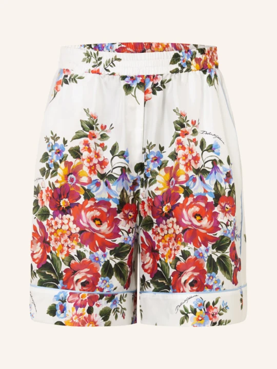 Zdjęcie produktu Dolce & Gabbana Szorty Jedwabne weiss biały