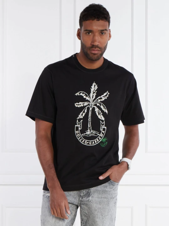 Zdjęcie produktu Dolce & Gabbana T-shirt | Regular Fit czarny