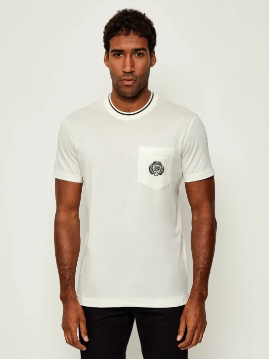 Zdjęcie produktu Dolce & Gabbana T-shirt | Slim Fit biały