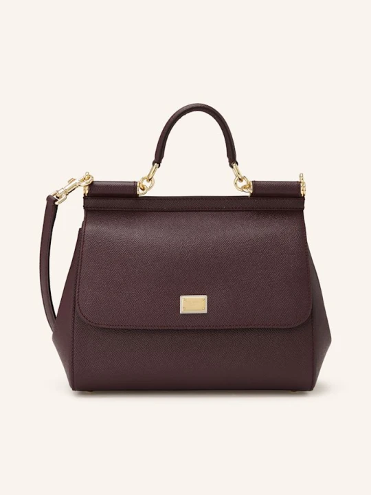 Zdjęcie produktu Dolce & Gabbana Torebka Sicily Large rot CIEMNOCZERWONY