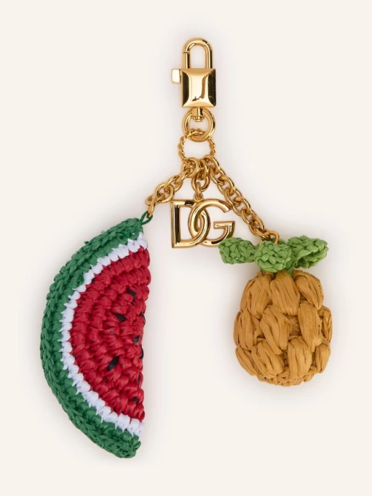 Zdjęcie produktu Dolce & Gabbana Zawieszka Do Torebki orange