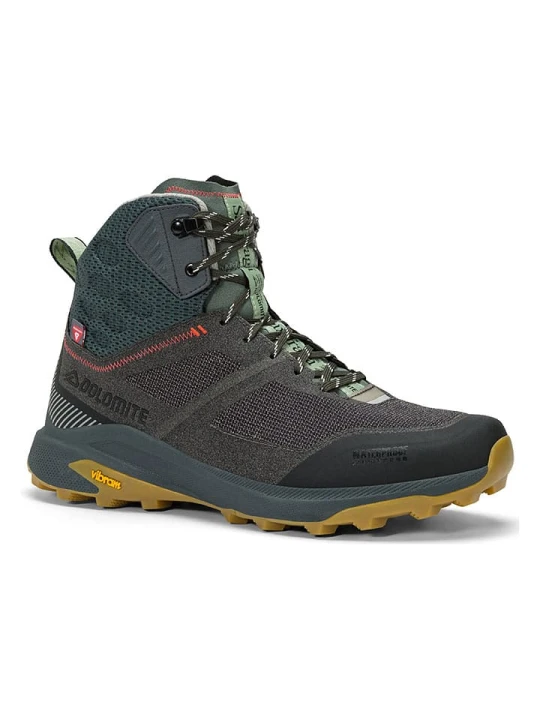 Zdjęcie produktu DOLOMITE Botki trekkingowe "Nibelia Saxifraga 2.0 High" w kolorze szarym rozmiar: 44