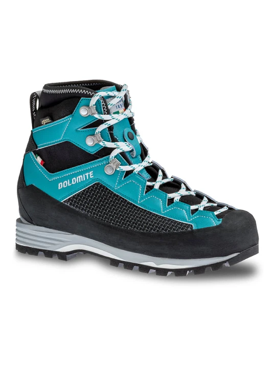Zdjęcie produktu DOLOMITE Botki trekkingowe "Torq Tech GTX" w kolorze czarno-turkusowym rozmiar: 38