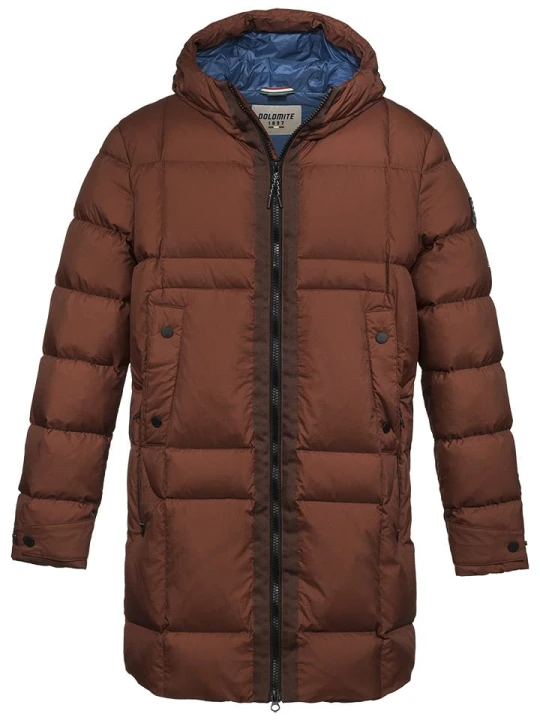 Zdjęcie produktu DOLOMITE Płaszcz puchowy "Fitzroy" w kolorze czerwonym rozmiar: XL