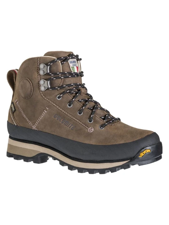 Zdjęcie produktu DOLOMITE Skórzane botki trekkingowe "54 Trek GTX" w kolorze jasnobrązowym rozmiar: 38