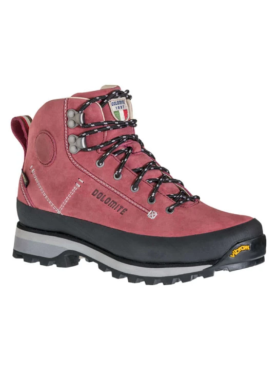Zdjęcie produktu DOLOMITE Skórzane botki trekkingowe "54 Trek GTX" w kolorze różowym rozmiar: 37, 5
