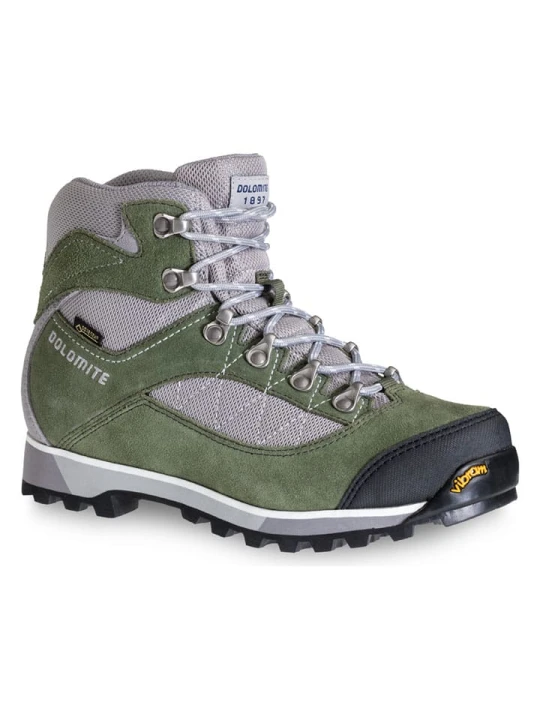 Zdjęcie produktu DOLOMITE Skórzane botki turystyczne "Zernez GTX" w kolorze zielono-czarnym rozmiar: 40 2 / 3