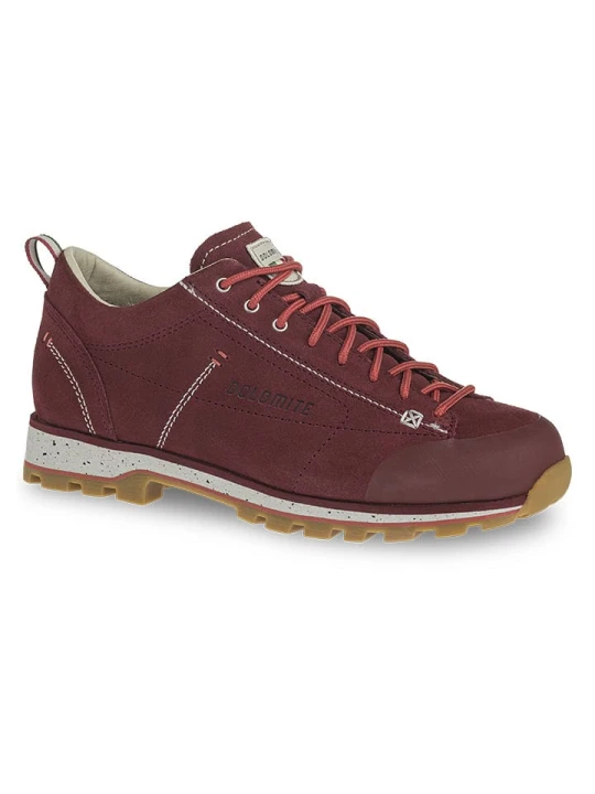 Zdjęcie produktu DOLOMITE Skórzane buty trekkingowe "54 Low Evo" w kolorze bordowym rozmiar: 38