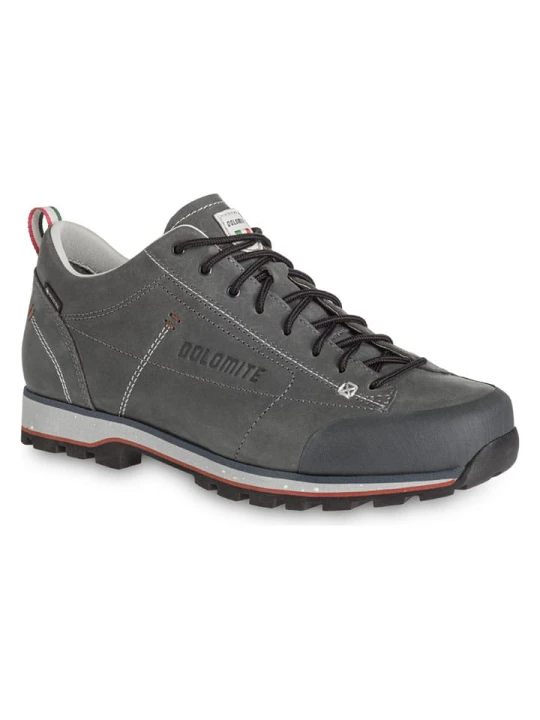 Zdjęcie produktu DOLOMITE Skórzane buty trekkingowe "54 Low Fg Evo GTX" w kolorze szarym rozmiar: 38