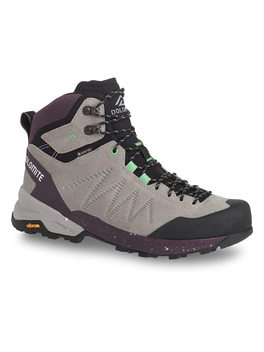 Zdjęcie produktu DOLOMITE Skórzane buty trekkingowe "Crodarossa High GTX" w kolorze szarym rozmiar: 42