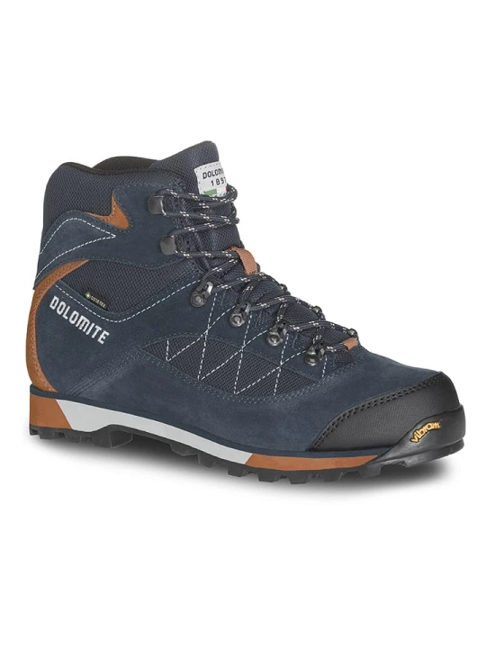 Zdjęcie produktu DOLOMITE Skórzane buty trekkingowe "Moena GTX" w kolorze granatowym rozmiar: 43 1 / 3