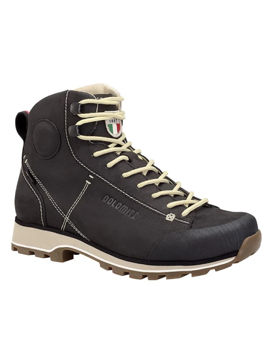 Zdjęcie produktu DOLOMITE Skórzane buty turystyczne "54 High Fg GTX" w kolorze czarno-beżowym rozmiar: 37, 5