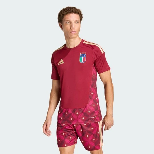 Zdjęcie produktu Domowa koszulka bramkarska Włochy 26 Adidas Team Coll Burgundy 2