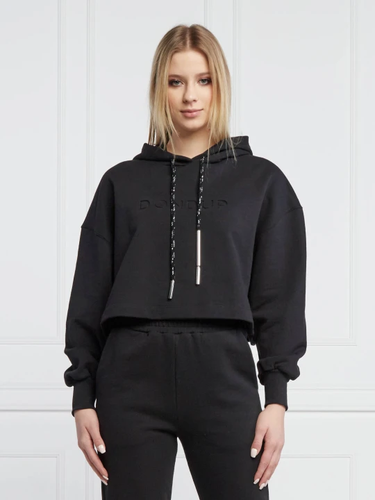 Zdjęcie produktu DONDUP - made in Italy Bluza | Cropped Fit czarny