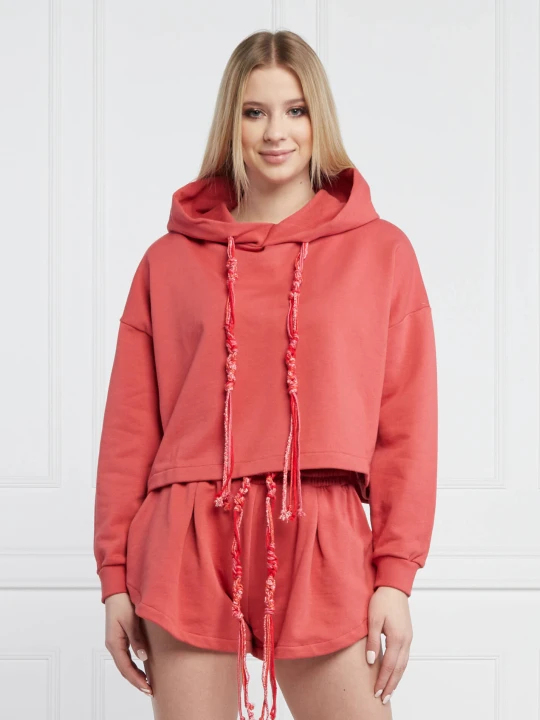 Zdjęcie produktu DONDUP - made in Italy Bluza | Cropped Fit koralowy