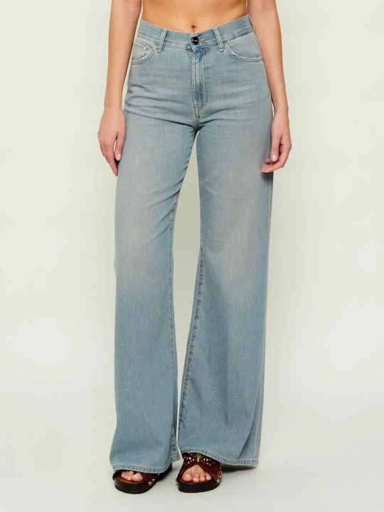 Zdjęcie produktu DONDUP - made in Italy Jeansy Amber | Relaxed fit błękitny