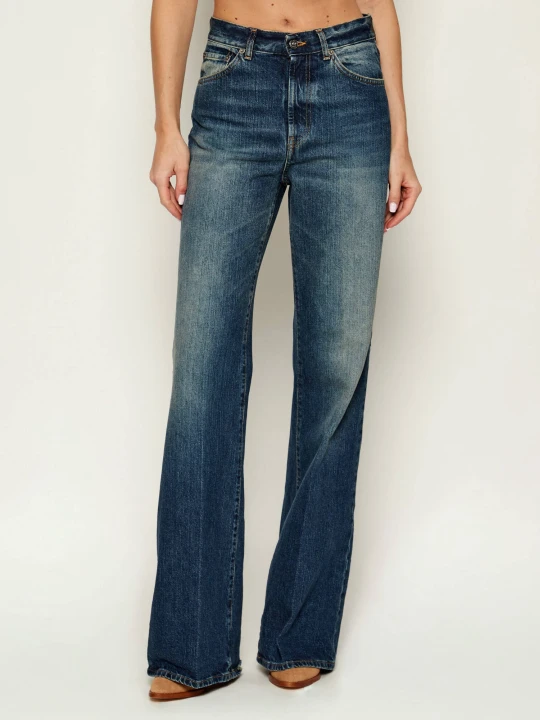 Zdjęcie produktu DONDUP - made in Italy Jeansy AMBER | Relaxed fit granatowy