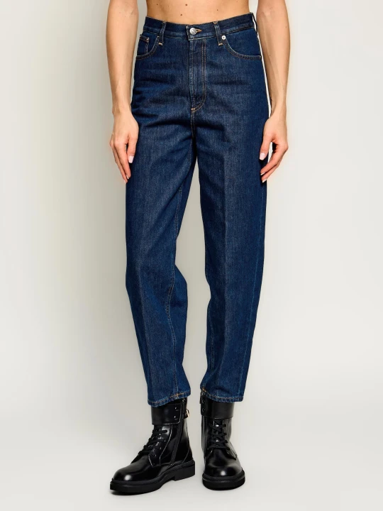 Zdjęcie produktu DONDUP - made in Italy Jeansy Bessie | Mom Fit granatowy