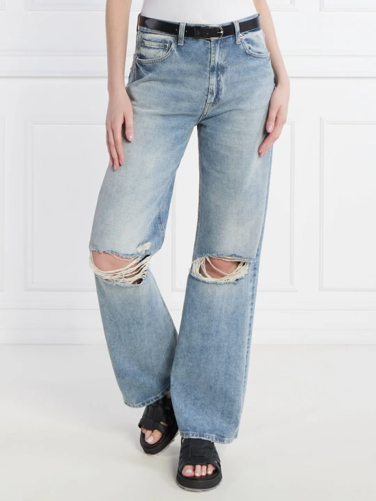 Zdjęcie produktu DONDUP - made in Italy Jeansy FRANCINE | flare fit niebieski