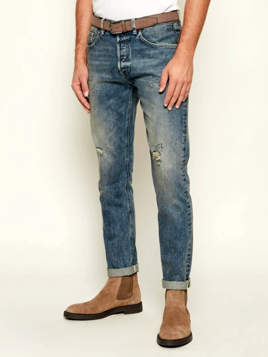 Zdjęcie produktu DONDUP - made in Italy Jeansy ICON | Regular Fit niebieski
