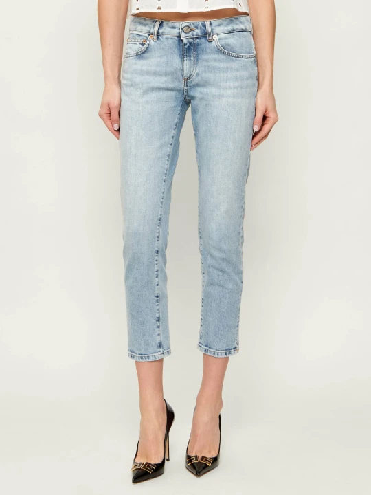 Zdjęcie produktu DONDUP - made in Italy Jeansy ROSE | Slim Fit błękitny