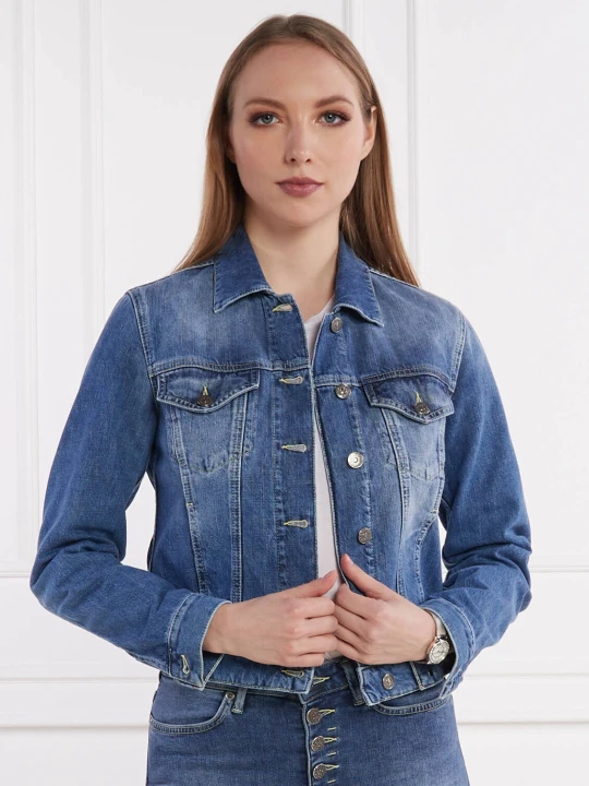 Zdjęcie produktu DONDUP - made in Italy Kurtka jeansowa | Slim Fit niebieski
