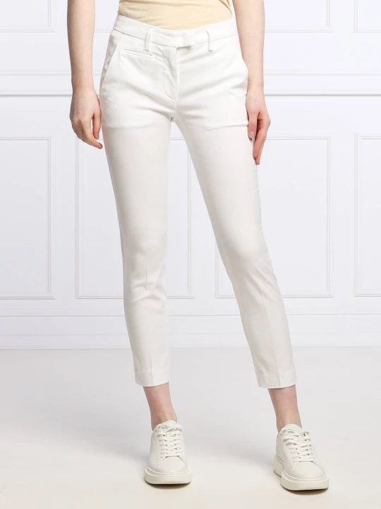 Zdjęcie produktu DONDUP - made in Italy Spodnie PERFECT | Slim Fit biały